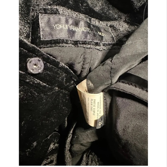 SOLD Yohji Yamamoto vintage velvet maxi dress. - Picture 2 of 7